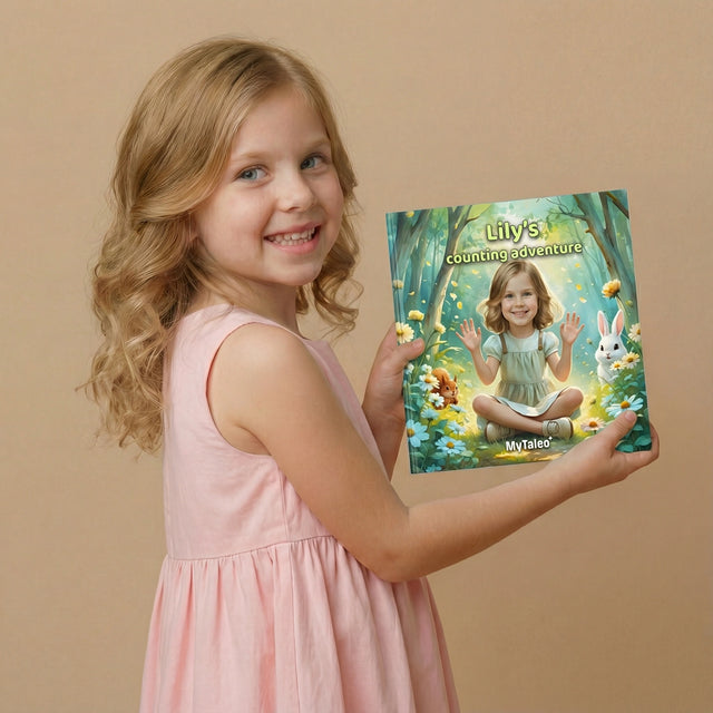 Girl and the Forest Animals