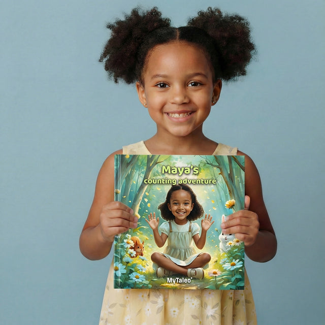 Girl and the Forest Animals