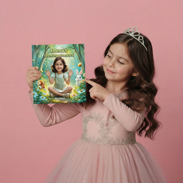 Girl and the Forest Animals