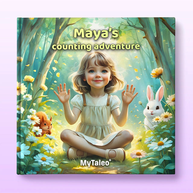 Girl and the Forest Animals