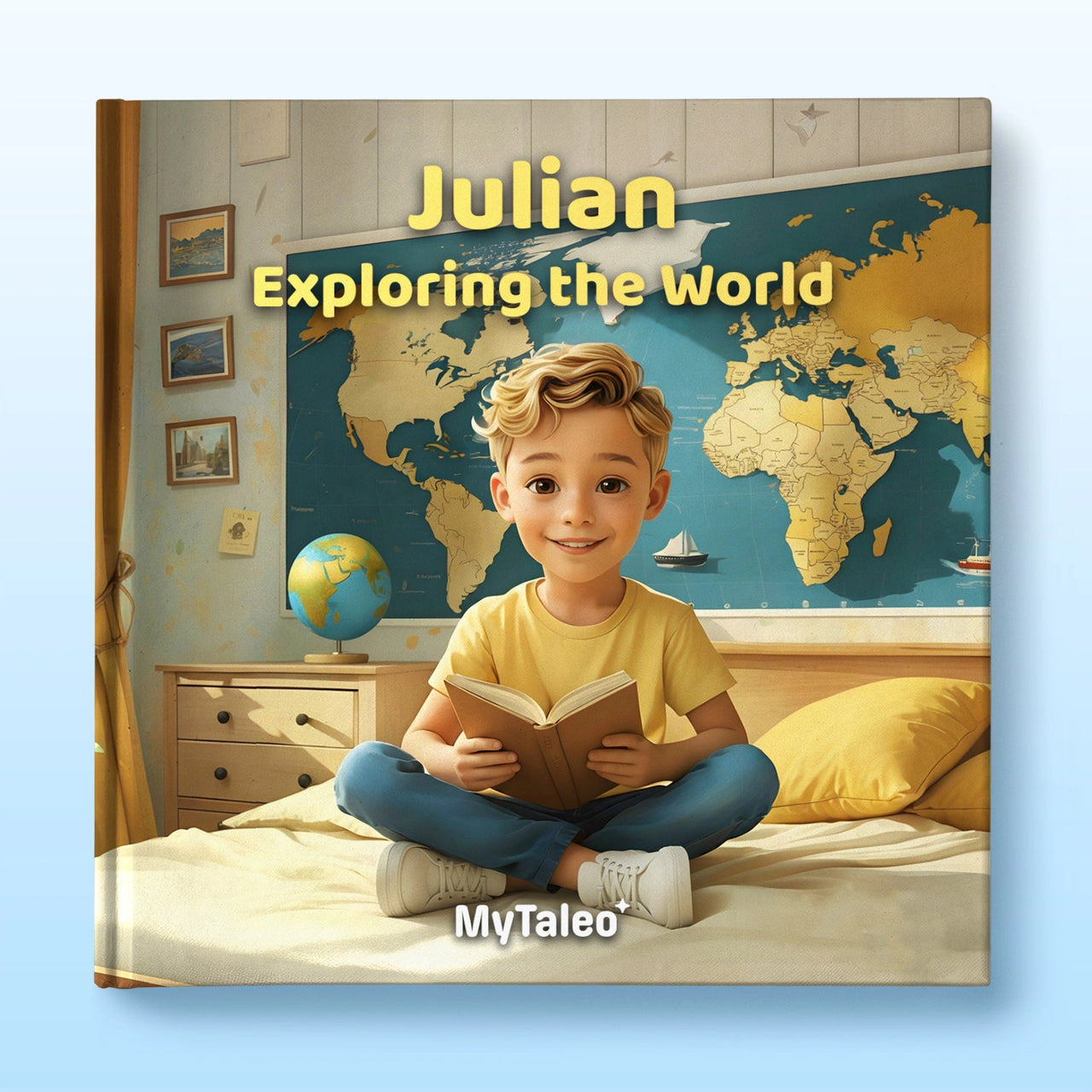 Boy Exploring the World