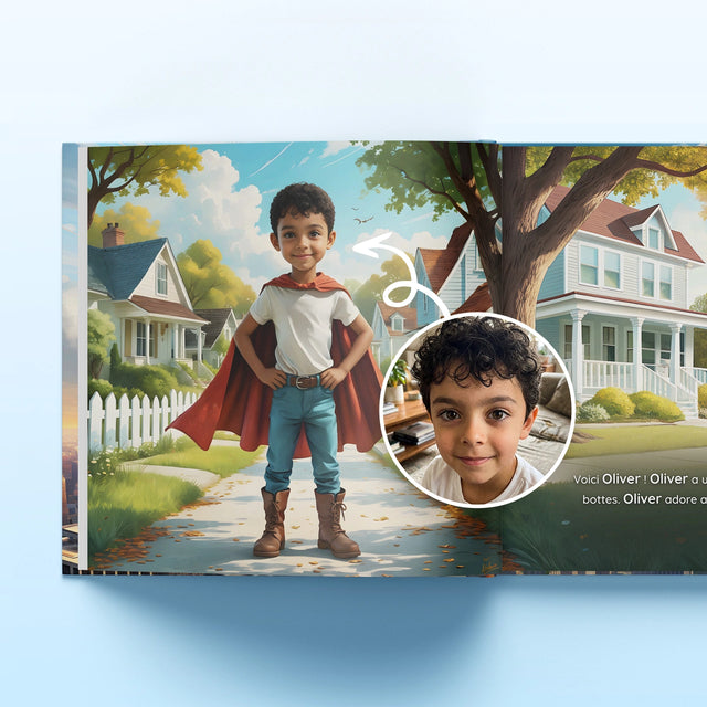 Le super-héros sauve la journée